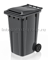 Контейнер для мусора 240 л серый облегченный 240 серый во Владивостоке Контейнер для мусора 240 л серый облегченный 240 серый во Владивостоке