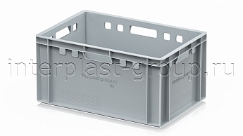 Ящик для мяса и колбасных изделий Е-3 серый во Владивостоке Ящик для мяса и колбасных изделий Е-3 серый во Владивостоке