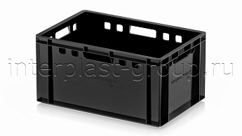 Ящик для мяса и колбасных изделий Е-3 черный во Владивостоке Ящик для мяса и колбасных изделий Е-3 черный во Владивостоке