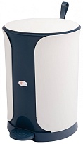 Контейнер для мусора Sтилъ с педалью 11 л синий 11 синий во Владивостоке
