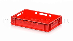 Ящик для мяса и колбасных изделий Е-1 красный