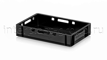 Ящик для мяса и колбасных изделий Е-1 черный во Владивостоке Ящик для мяса и колбасных изделий Е-1 черный во Владивостоке