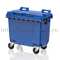 Контейнер для мусора 660 л голубой 660 голубой во Владивостоке Контейнер для мусора 660 л голубой 660 голубой во Владивостоке