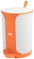 Контейнер для мусора Sтилъ с педалью 18 л оранжевый 18 оранжевый во Владивостоке