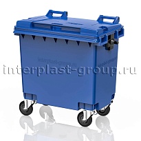Мусорный контейнер 770 л голубой 770 голубой во Владивостоке Мусорный контейнер 770 л голубой 770 голубой во Владивостоке