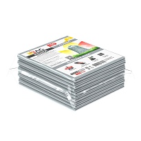 Мешки для мусора 160 л, светло-серые, в пачке 10 шт., ПВД, 40 мкм, 900х1100 мм, i-Bag во Владивостоке