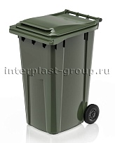 Контейнер для мусора 240 л зеленый облегченный 240 зеленый во Владивостоке